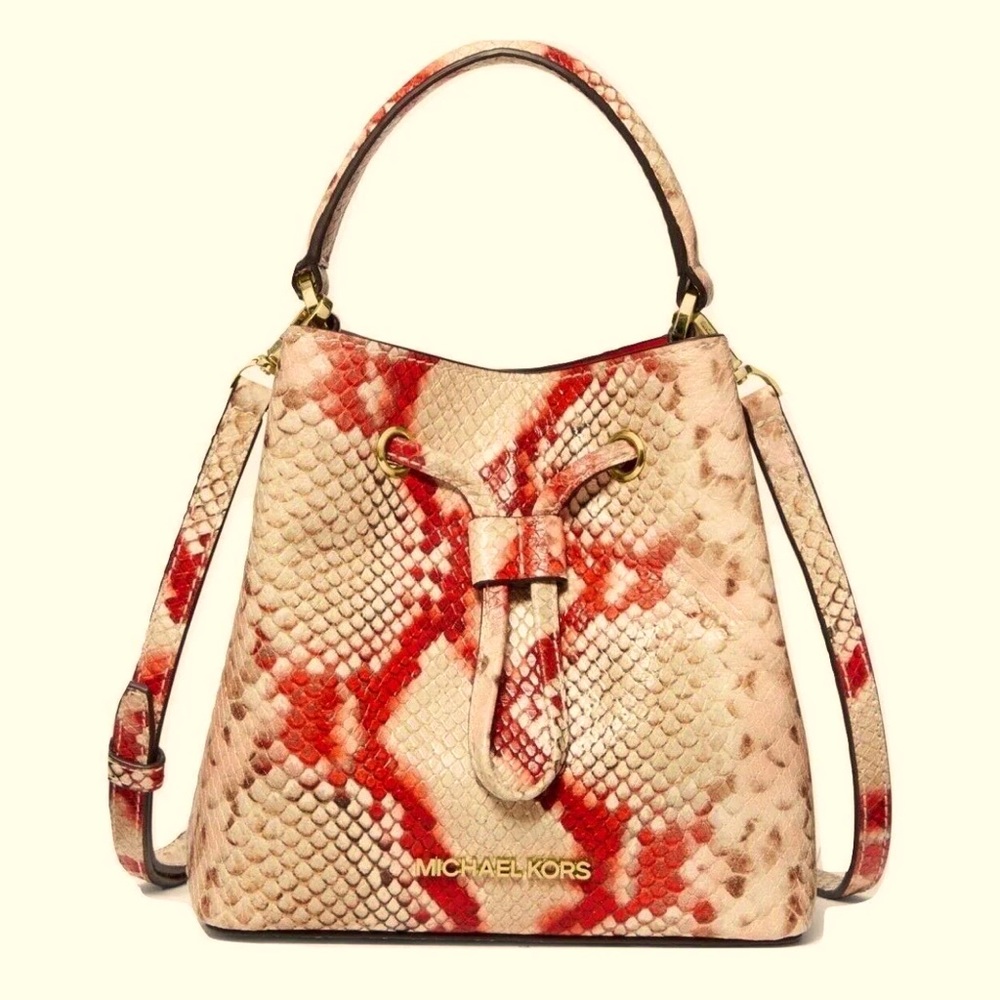 MICHAEL KORS Python Bag & WALLET ‼️